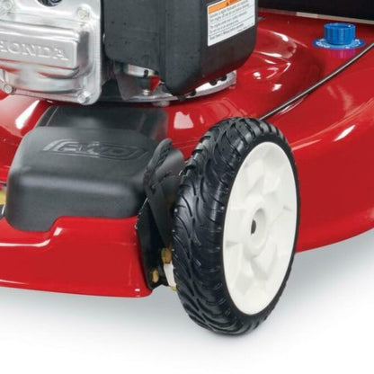 Self-propelled gas mower, 22-inch 170cc OHV engine high-wheel RWD 3-in-1 with height adjustment, oil included
