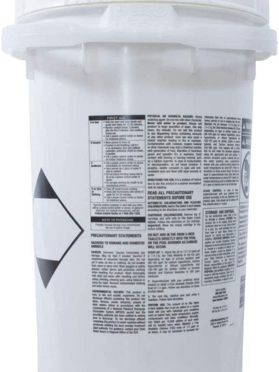 3 INCH CHLORINE TABLETS 50 LBS