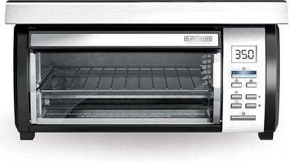 Spacemaker Under-Counter Toaster Oven, Black/Stainless Steel, TROS1000D