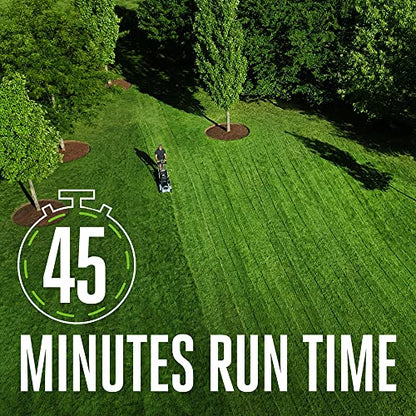 Power+ LM2101 21-Inch 56-Volt Lithium-ion Cordless Lawn Mower 5.0Ah Battery