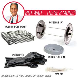 Digital Platinum Showtime Countertop Rotisserie Oven ST5000PLAT