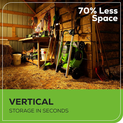 60V 21” Cordless (Self-Propelled) Lawn Mower , 2 x 4.0Ah Batteries and Dual Port Rapid Charger