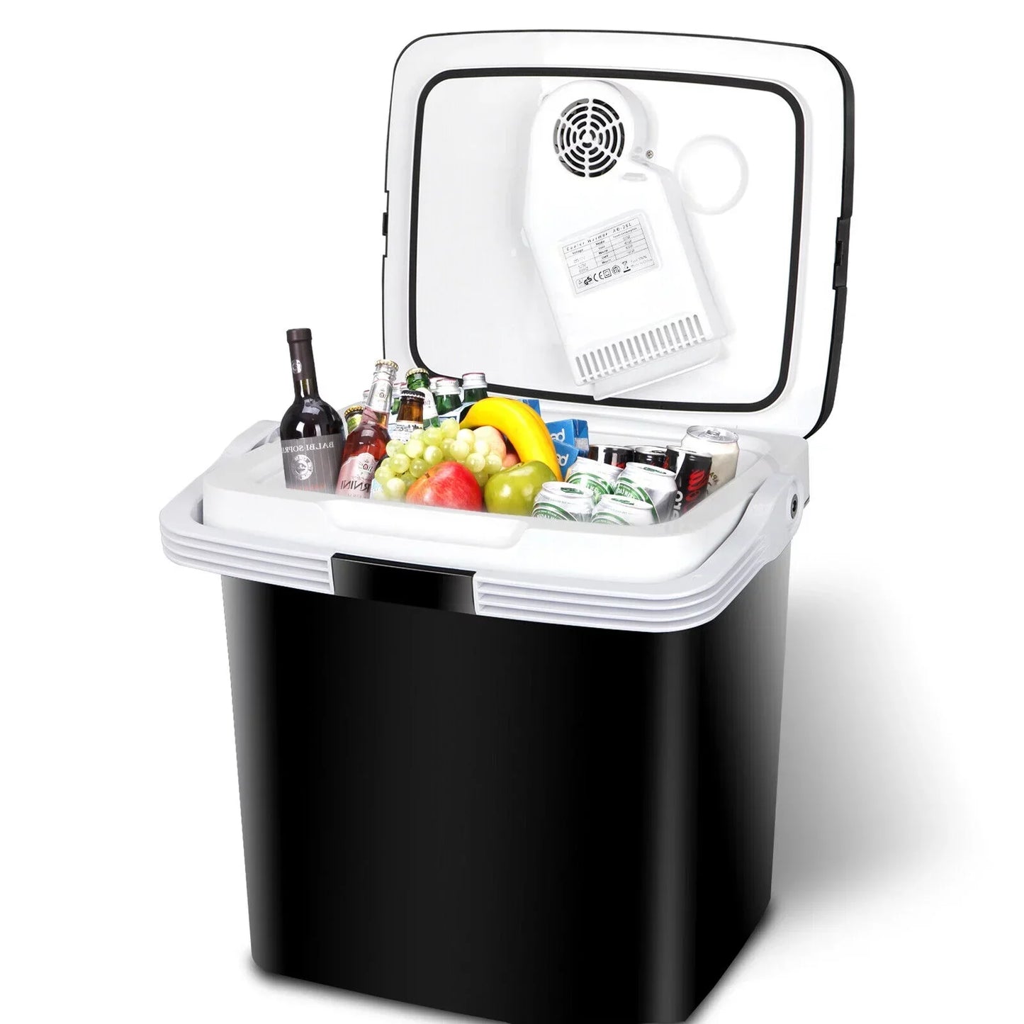 Newest Portable Iceless Thermoelectric Cooler Warmer Low Noise Car Electric Refrigerator Mini Fridge for Car Travel Trip Caming