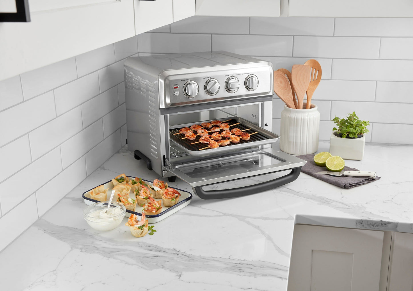 Cuisinart – Air Fryer Toaster Oven with Grill – Stainless Steel