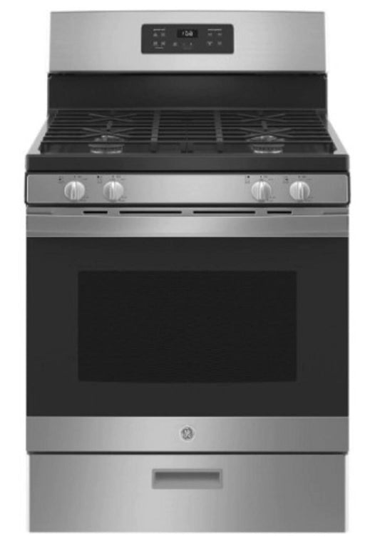 cooking and baking 30-in 4 Burners 4.8-cu ft Freestanding GAS Range (Stainless Steel)