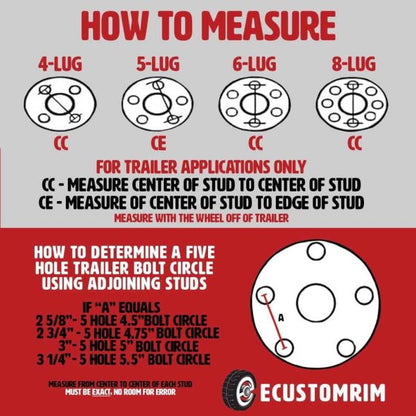 2-Pack Trailer Tire On Rim ST205/75D15 205/75 D 15 in. LRC 5 Hole White Spoke