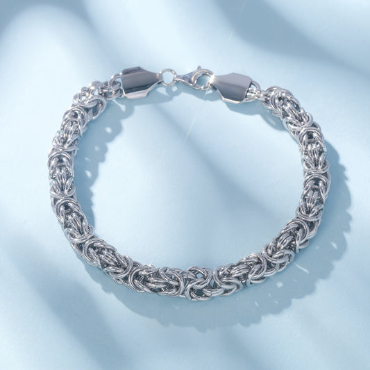 1pc 24g Fashion Grass Rope Bracelet - 925 Silvery Material, Hypoallergenic, Adjustable, Unisex Design, Perfect Engagement, Wedding, Anniversary, Mother'S Day Gift for Relatives and Friends with Elegant Gift Box