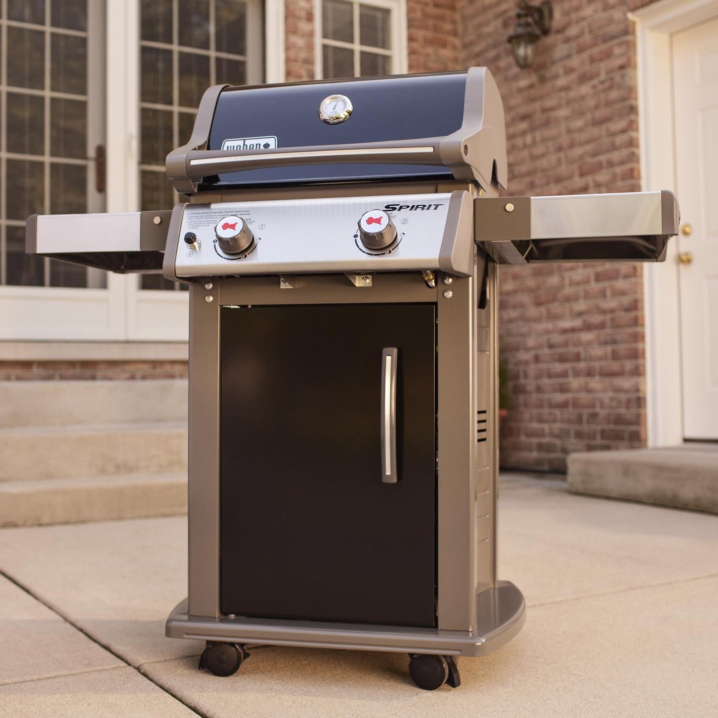 Spirit E-210 2 Burner Liquid Propane Grill Black