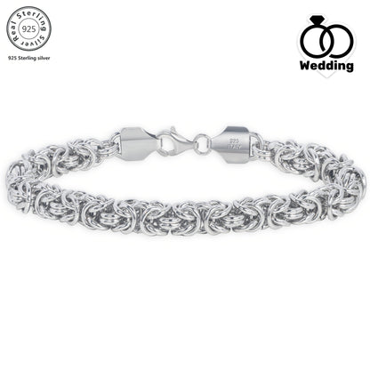 1pc 24g Fashion Grass Rope Bracelet - 925 Silvery Material, Hypoallergenic, Adjustable, Unisex Design, Perfect Engagement, Wedding, Anniversary, Mother'S Day Gift for Relatives and Friends with Elegant Gift Box